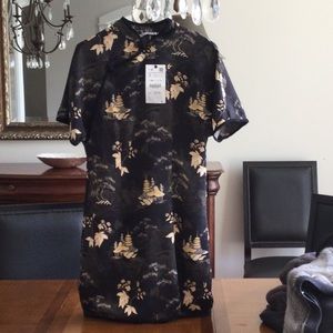 Zara Frog Print Dress